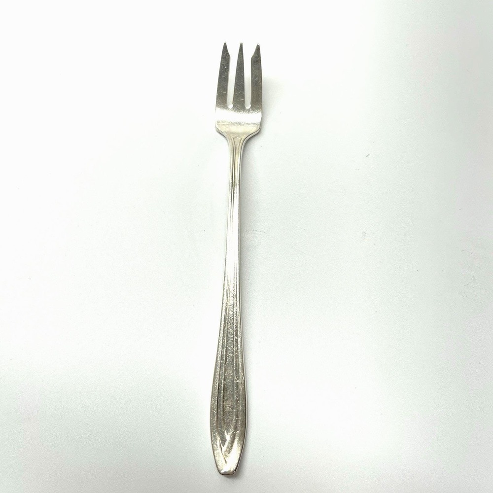 Allis Hotel Vintage 1930s International‎ Silver Co Silverplate Cocktail Fork